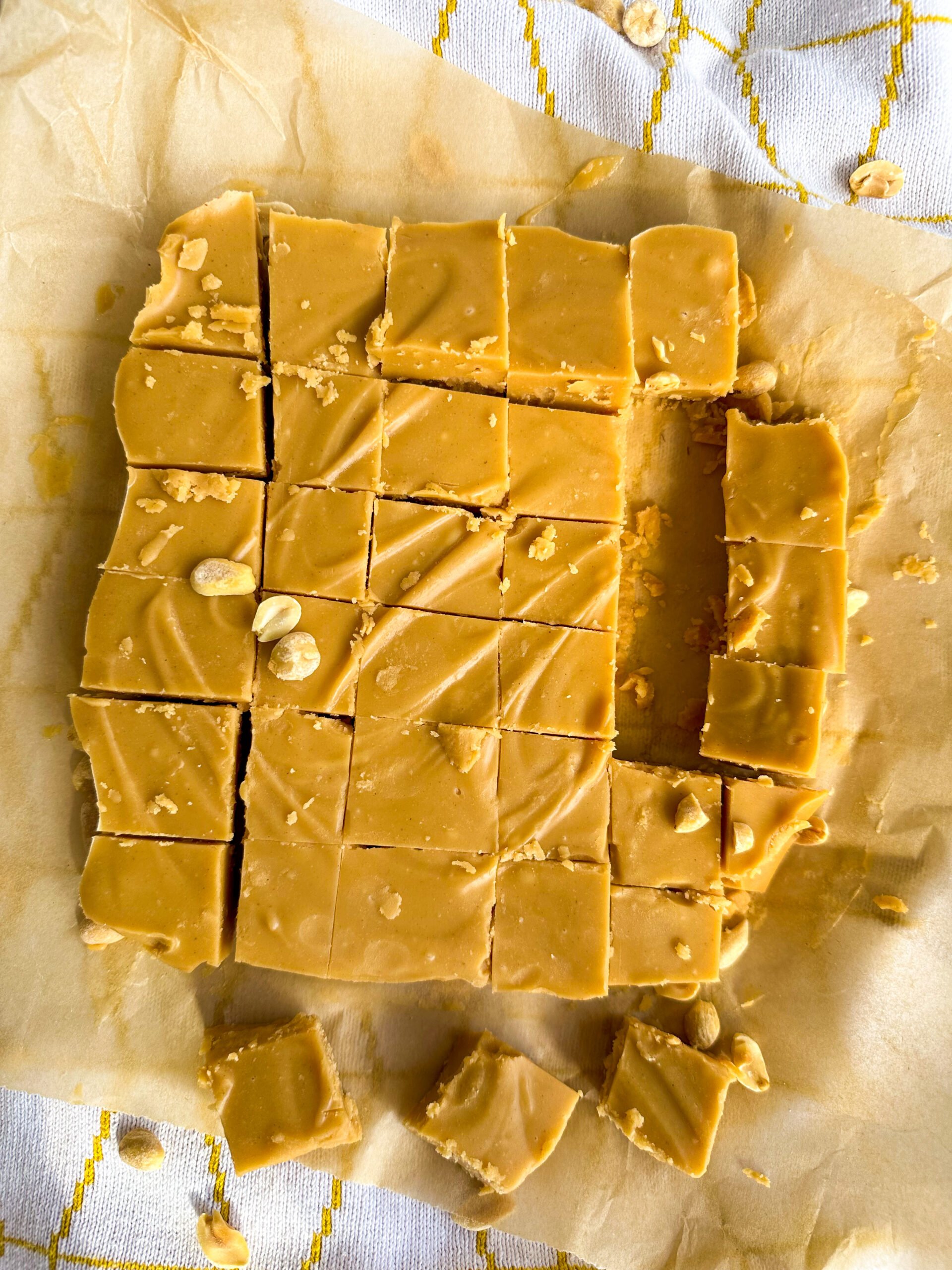 Refrigerate fudge and then slice.