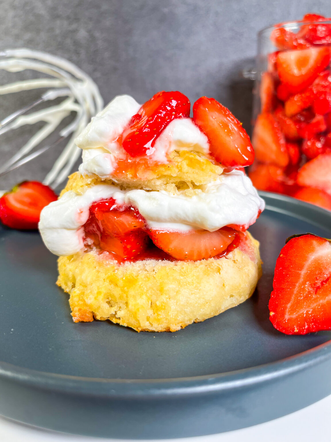 Easy Strawberry Shortcake Recipe - Tastefully Grace