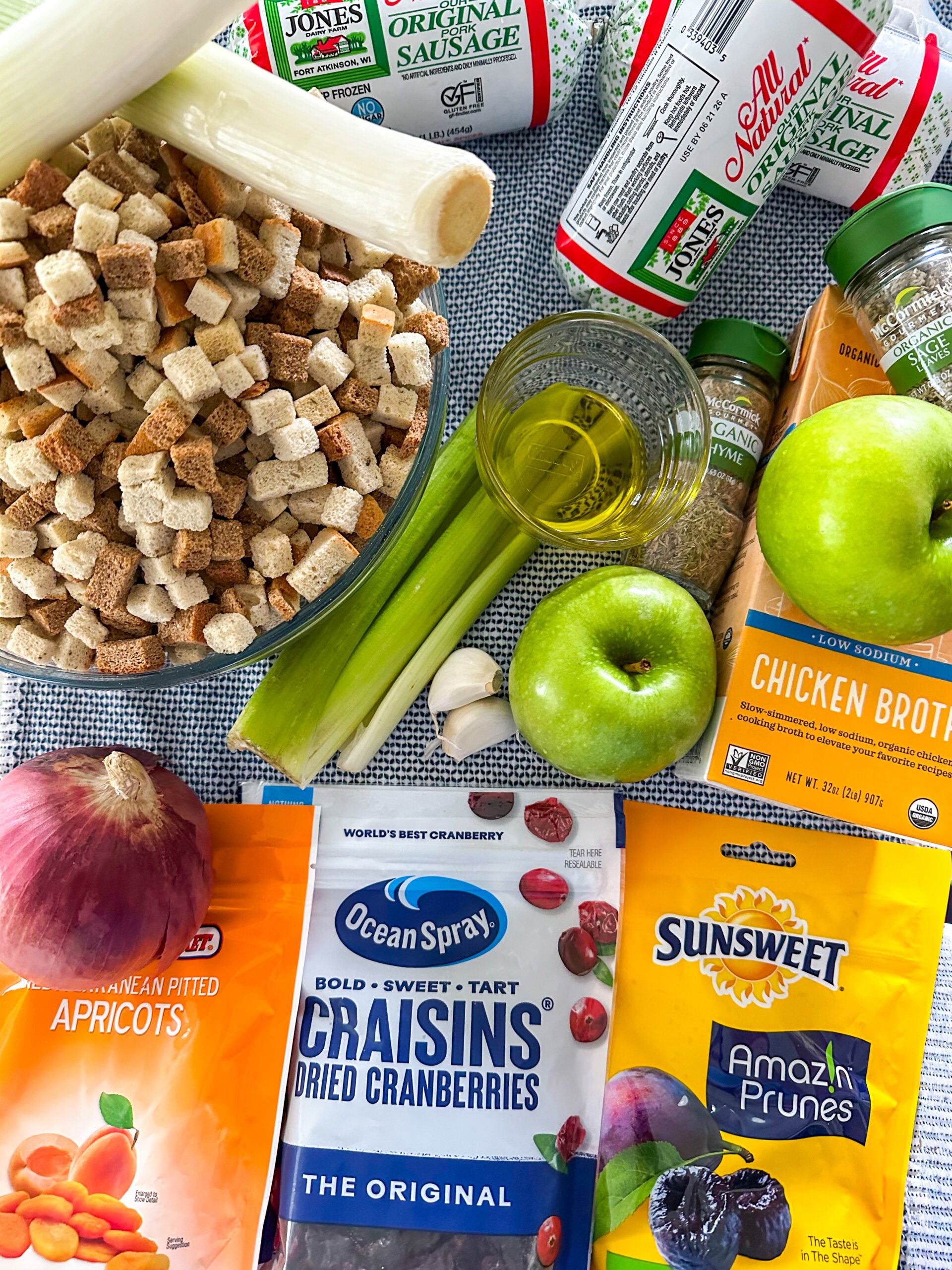 Sausage stuffing ingredients